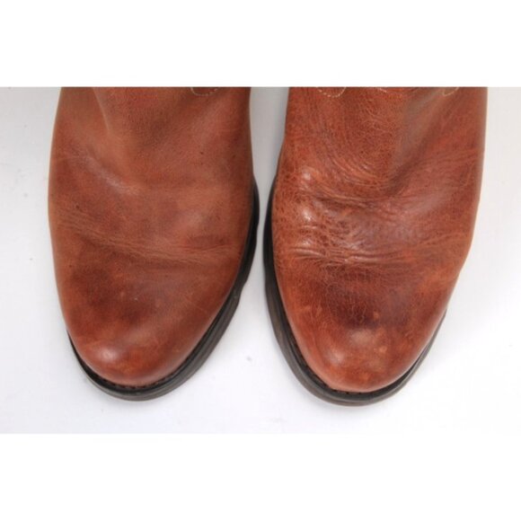 ARIAT pull on leather boots womens shoes brown womens sz 6.5 B - Picture 4 of 14